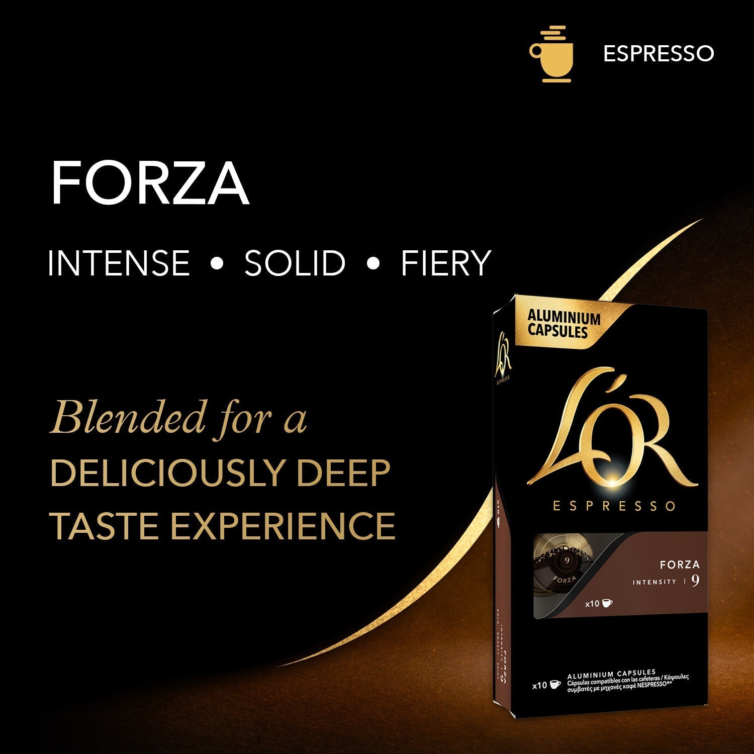 Alternative view of L'OR Forza Espresso Capsules