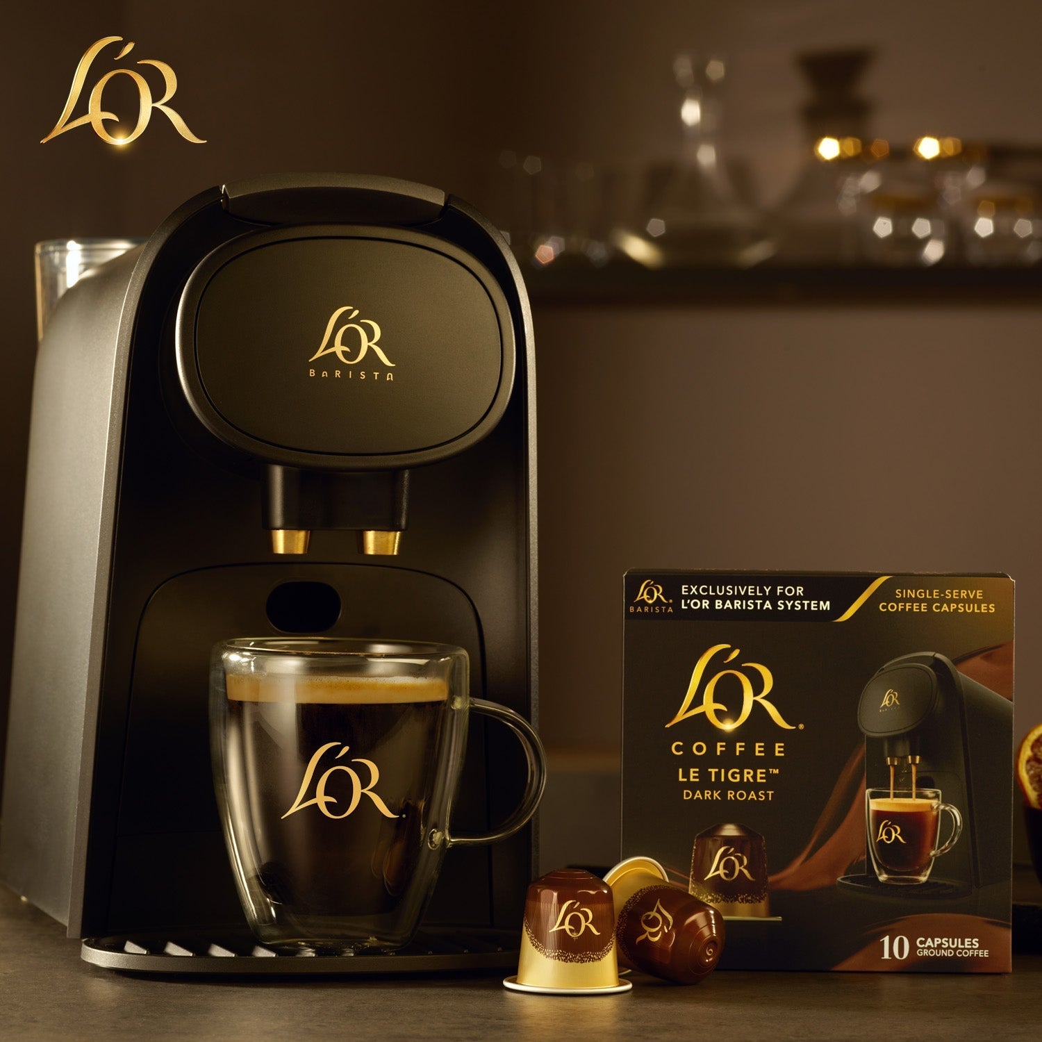 L'OR Le Tigre Coffee Capsules - Image 3