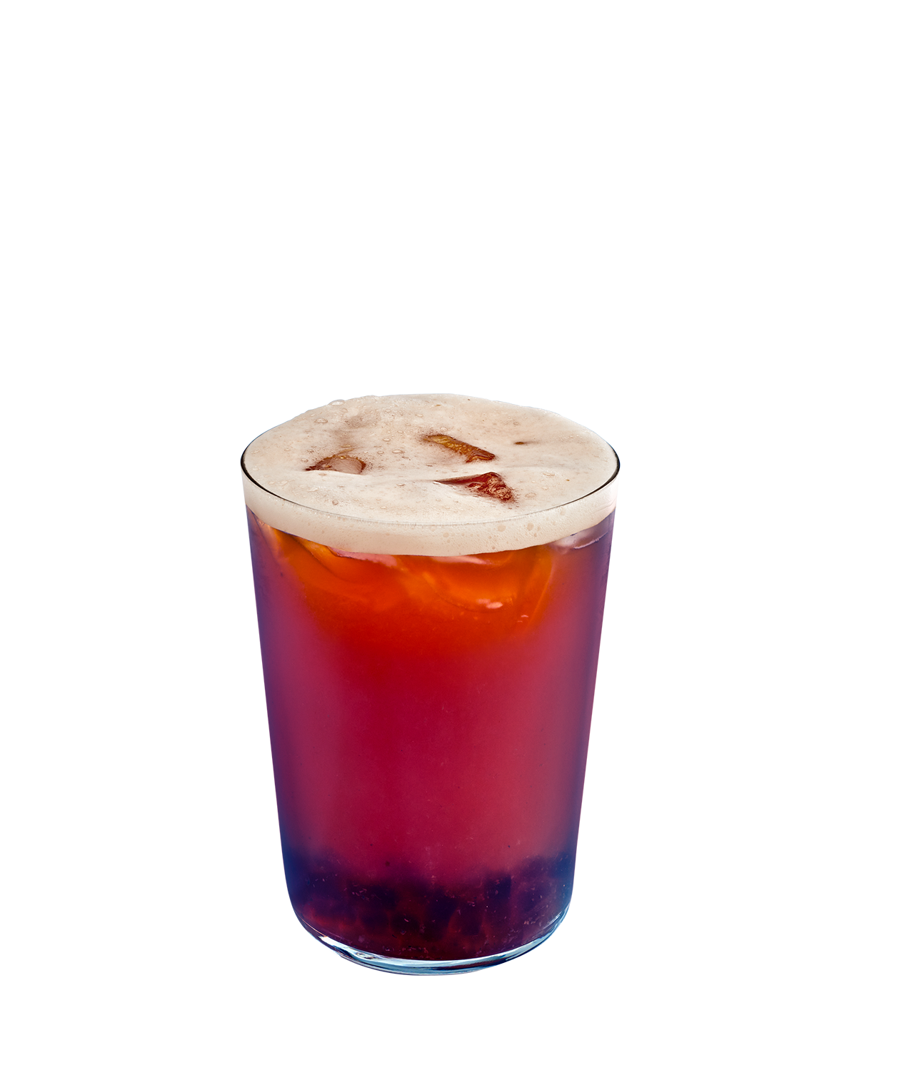 Berry Hibiscus Tea Shaker with Brown Sugar Jelly