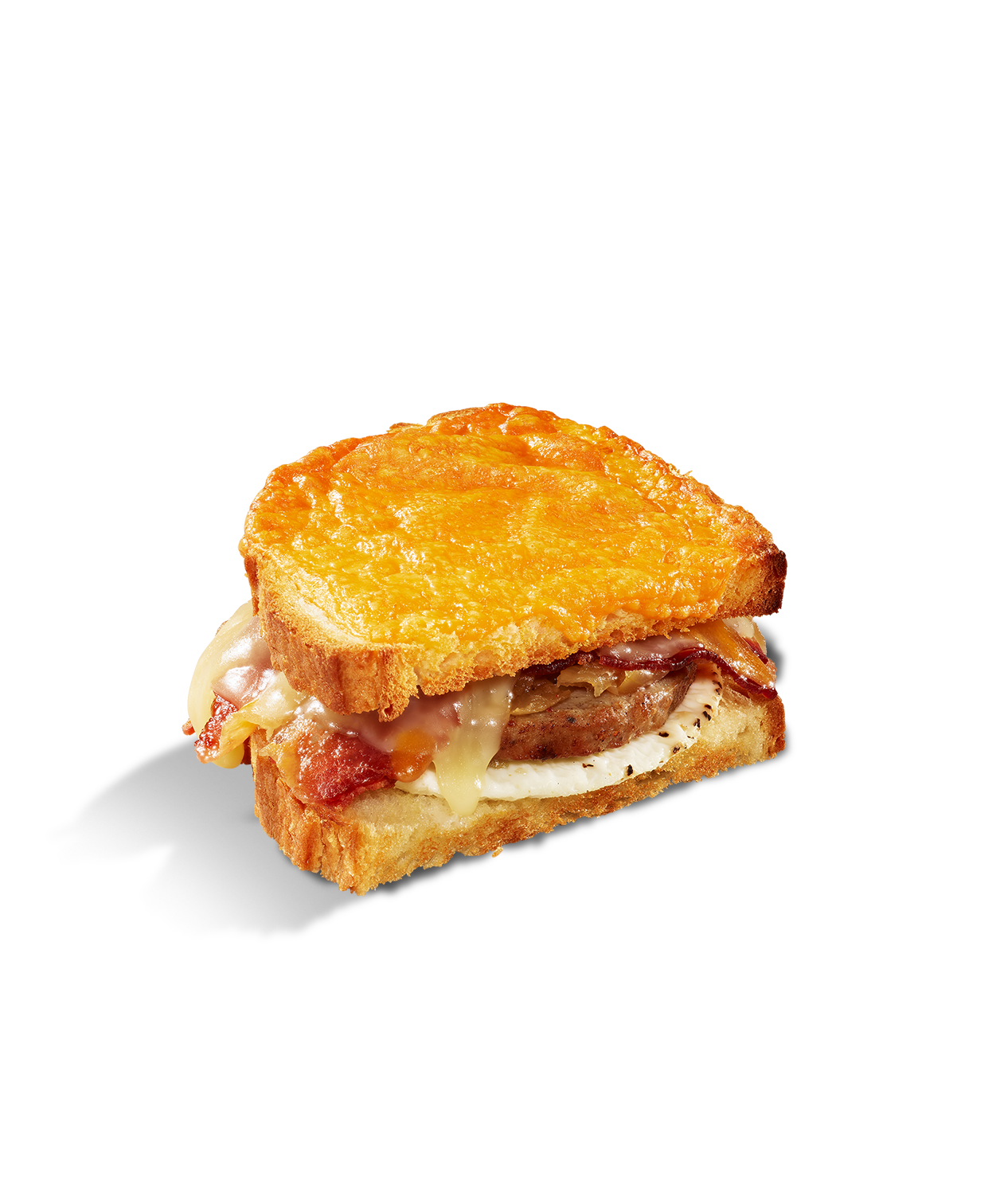 Bacon Sausage Cheddar Crispy