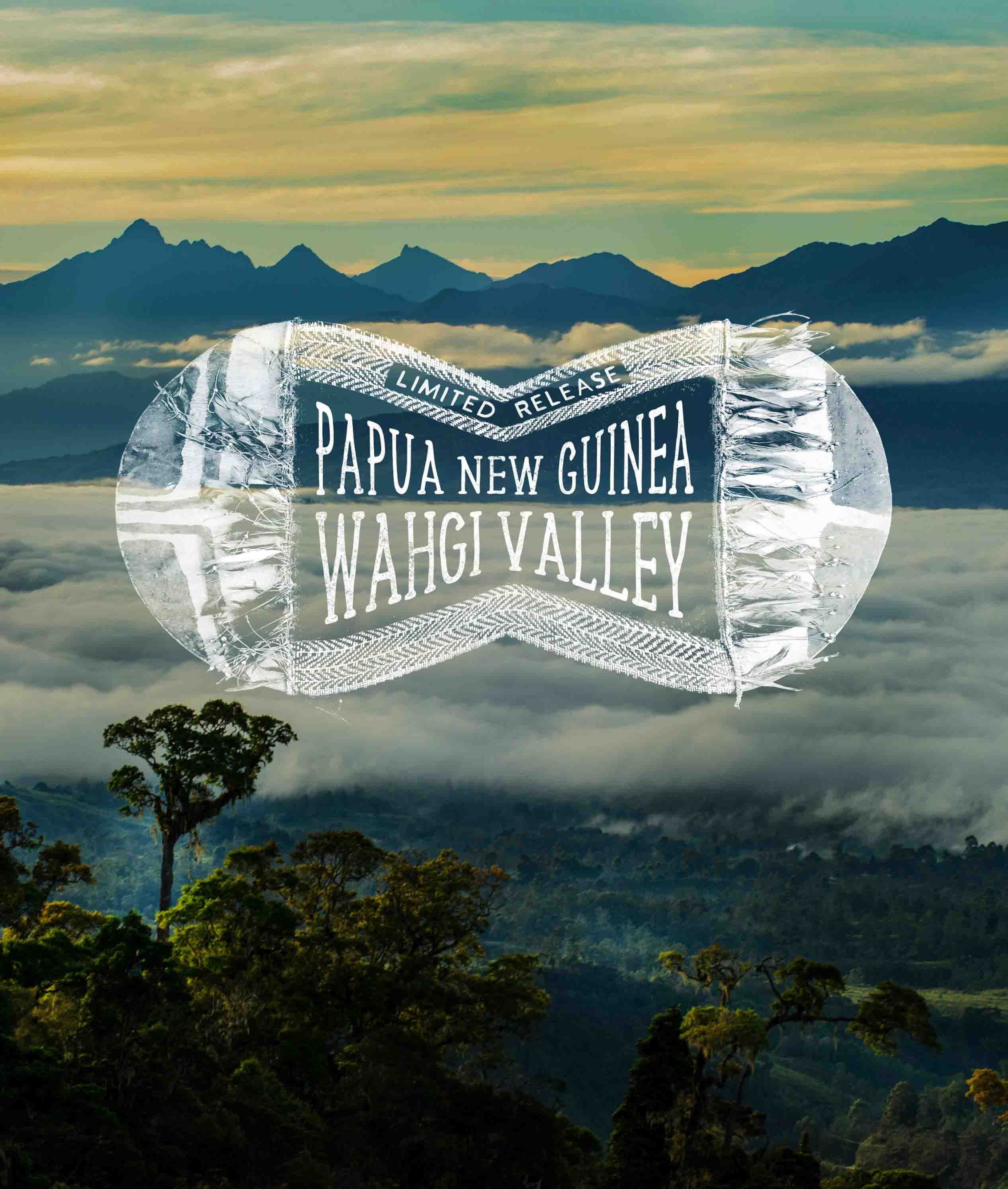 Alternative view of Papua New Guinea Wahgi Valley