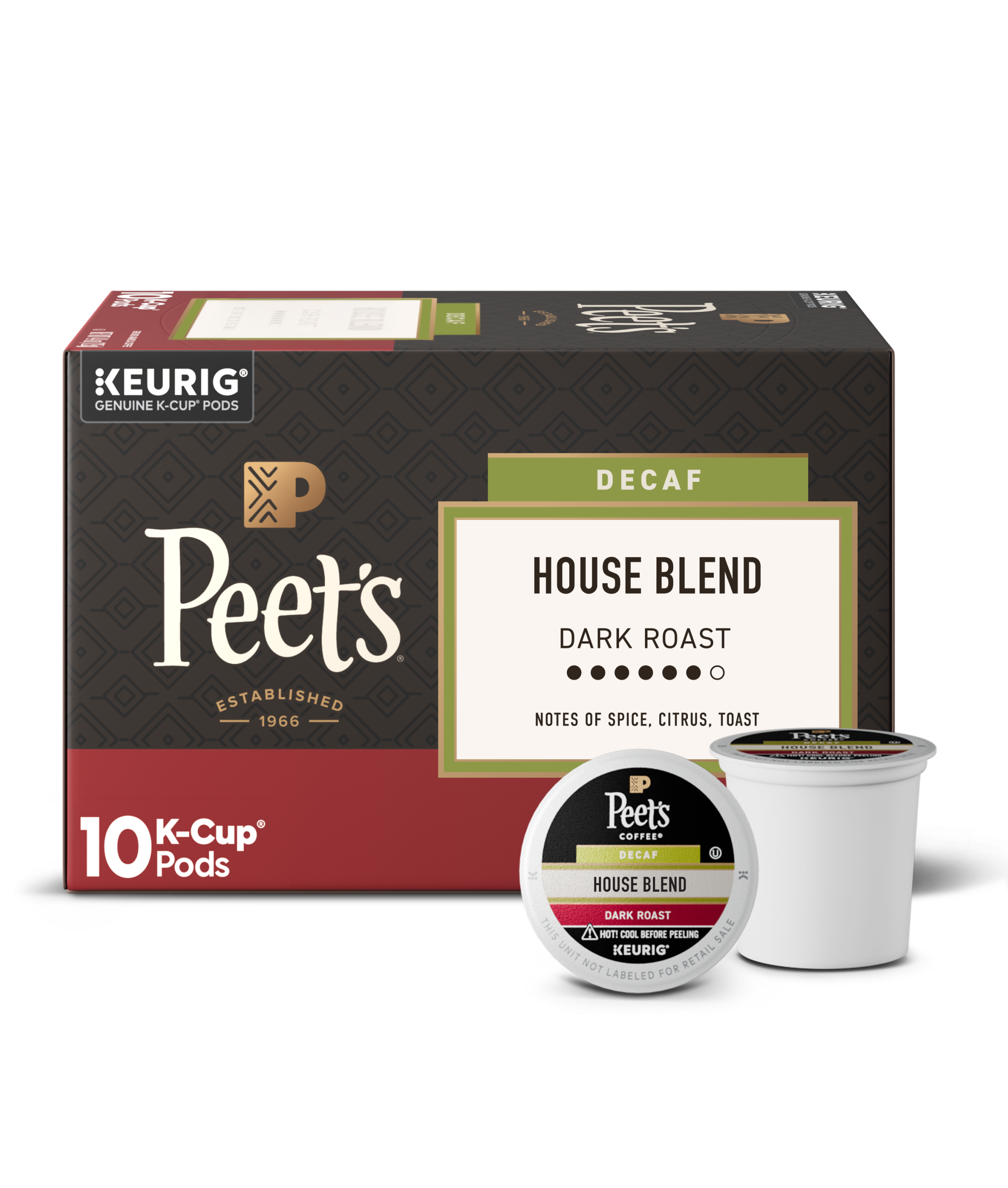 Decaf House Blend K-Cup Pods