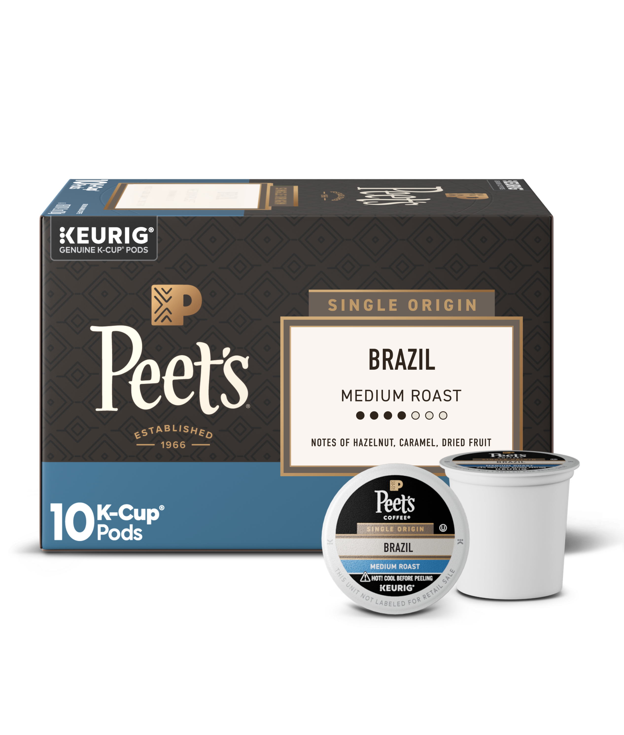 Single Origin Brazil K-Cup Pods
