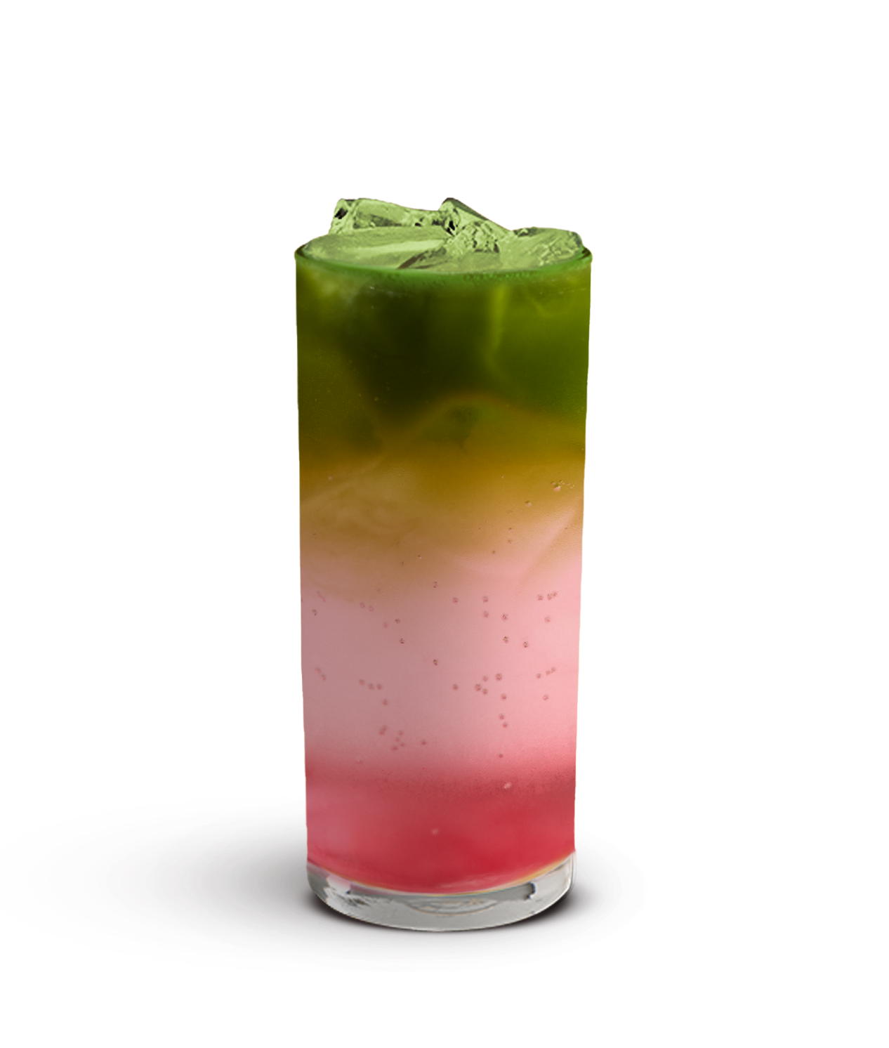 Sparkling Watermelon Matcha Spritz