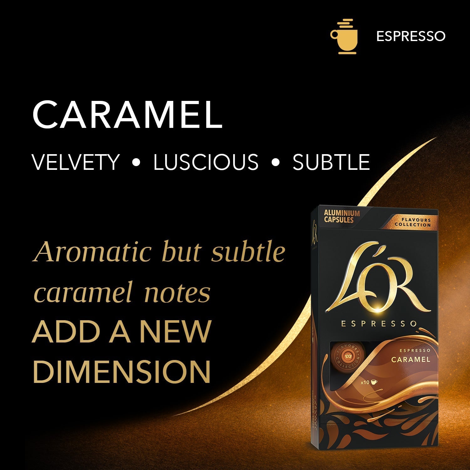 Alternative view of L'OR Caramel Espresso Capsules