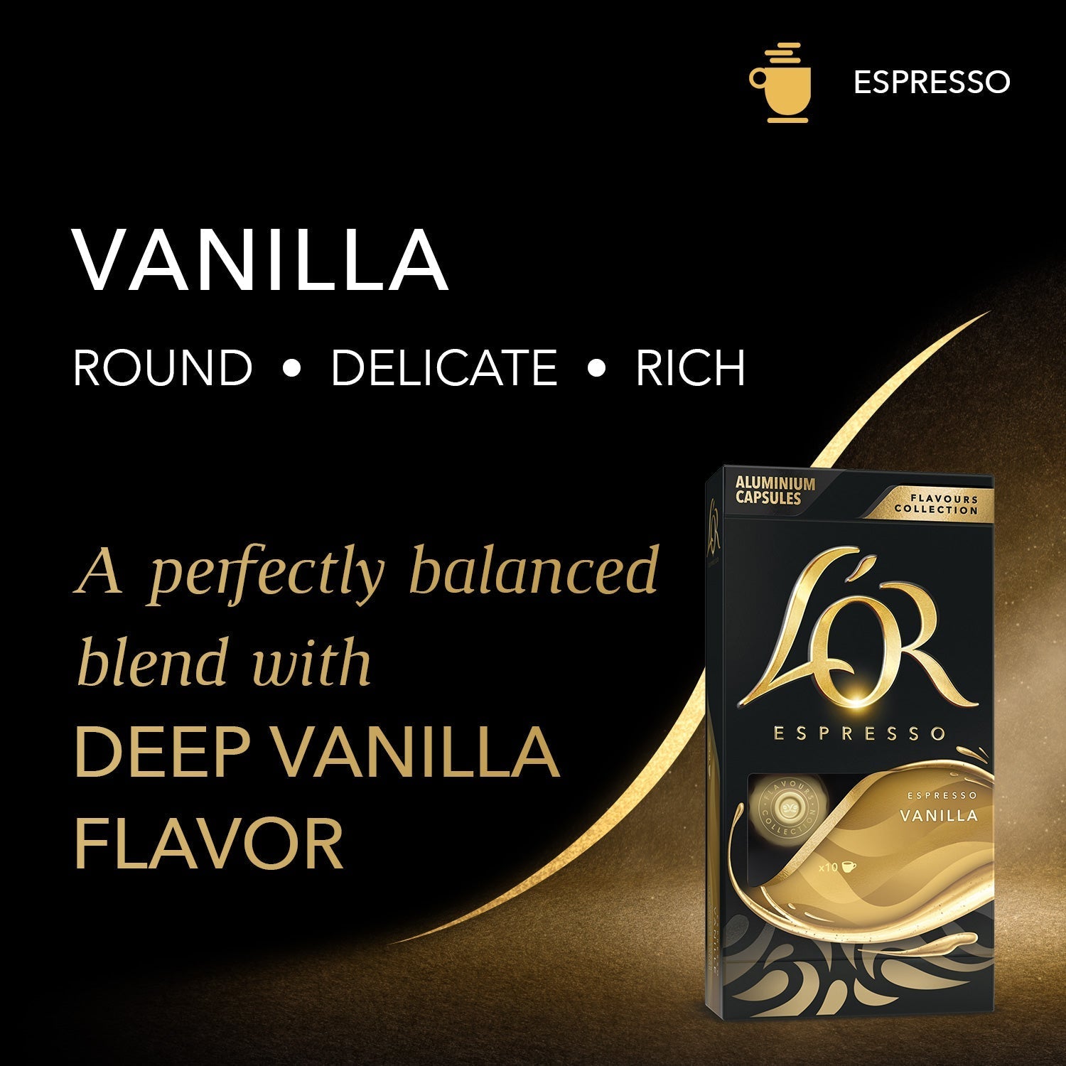 Alternative view of L'OR Vanilla Espresso Capsules