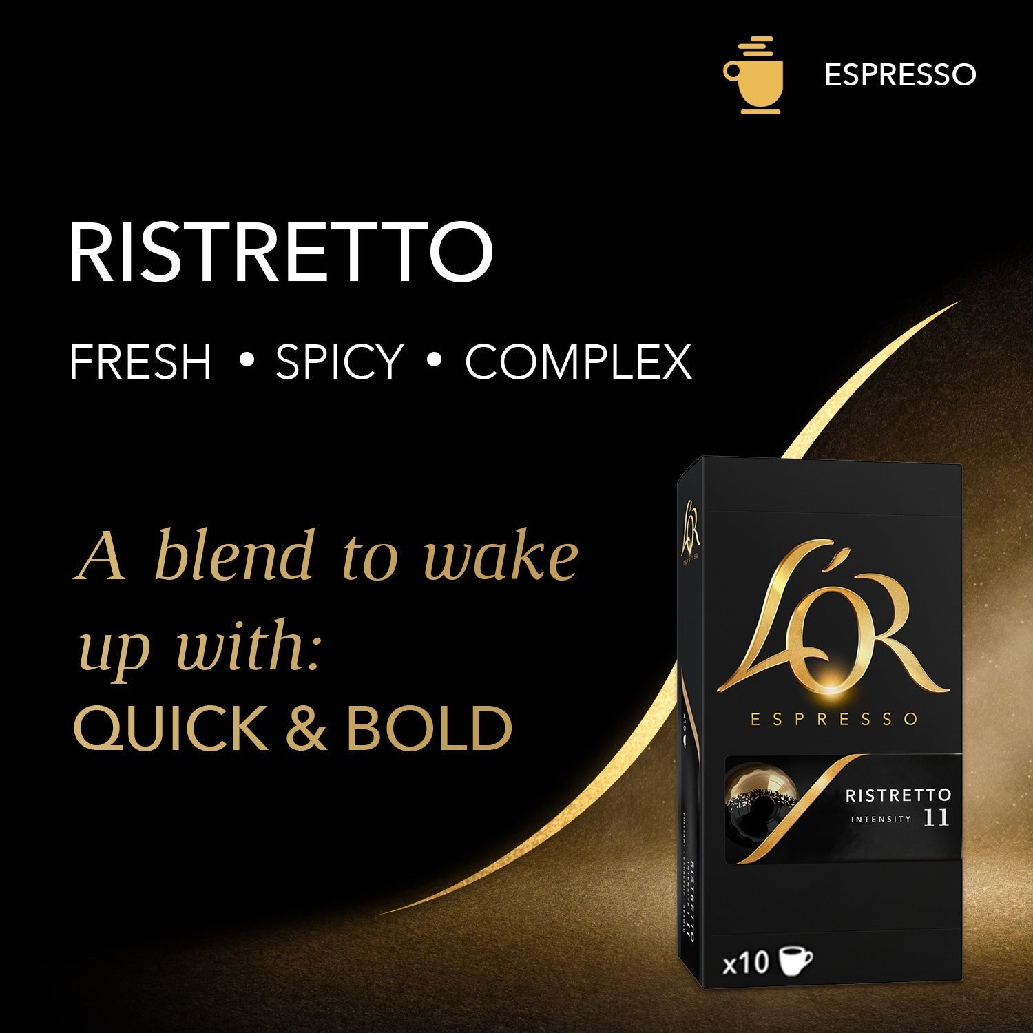 Alternative view of L'OR Ristretto Espresso Capsules