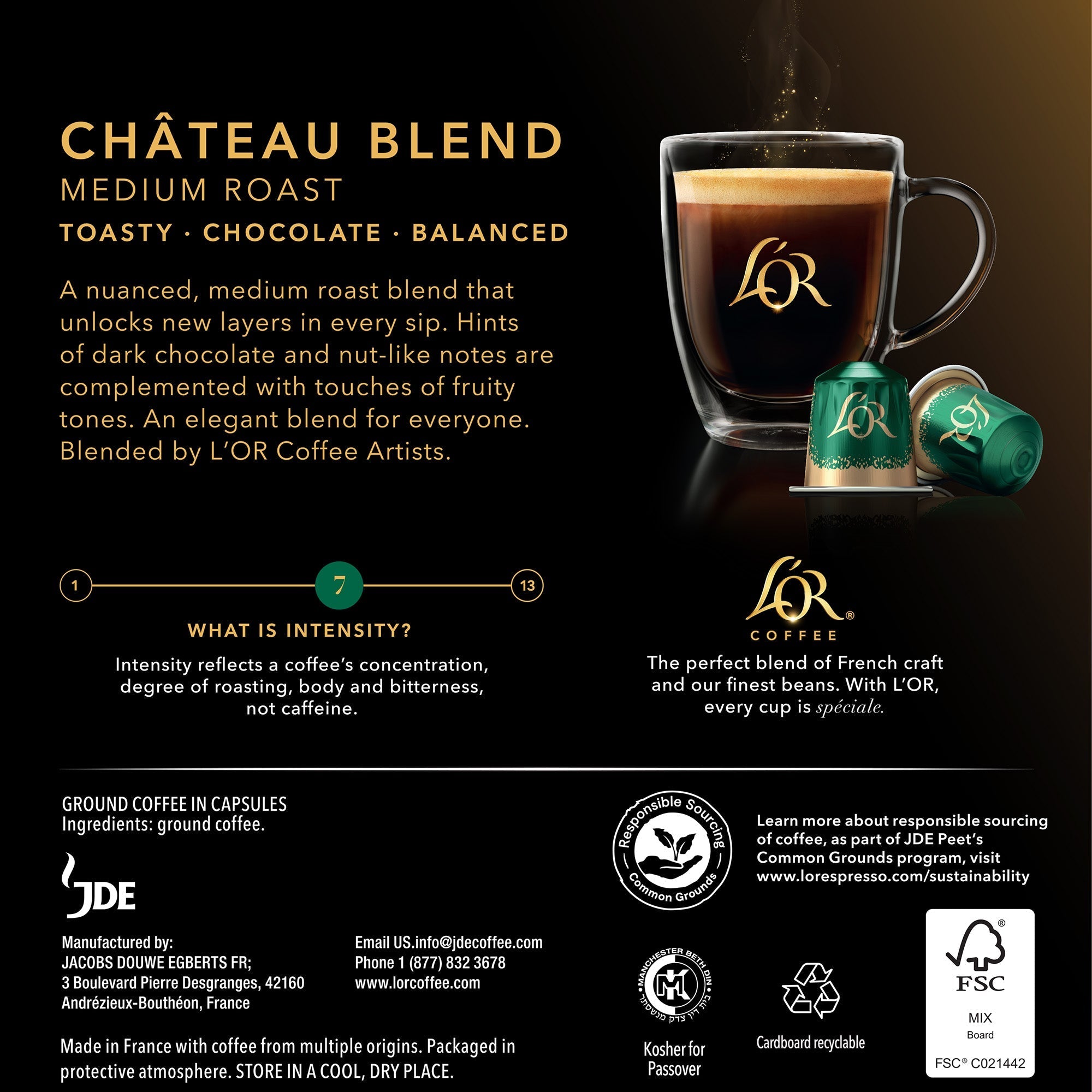L'OR Chateau Blend Coffee Capsules - Image 7