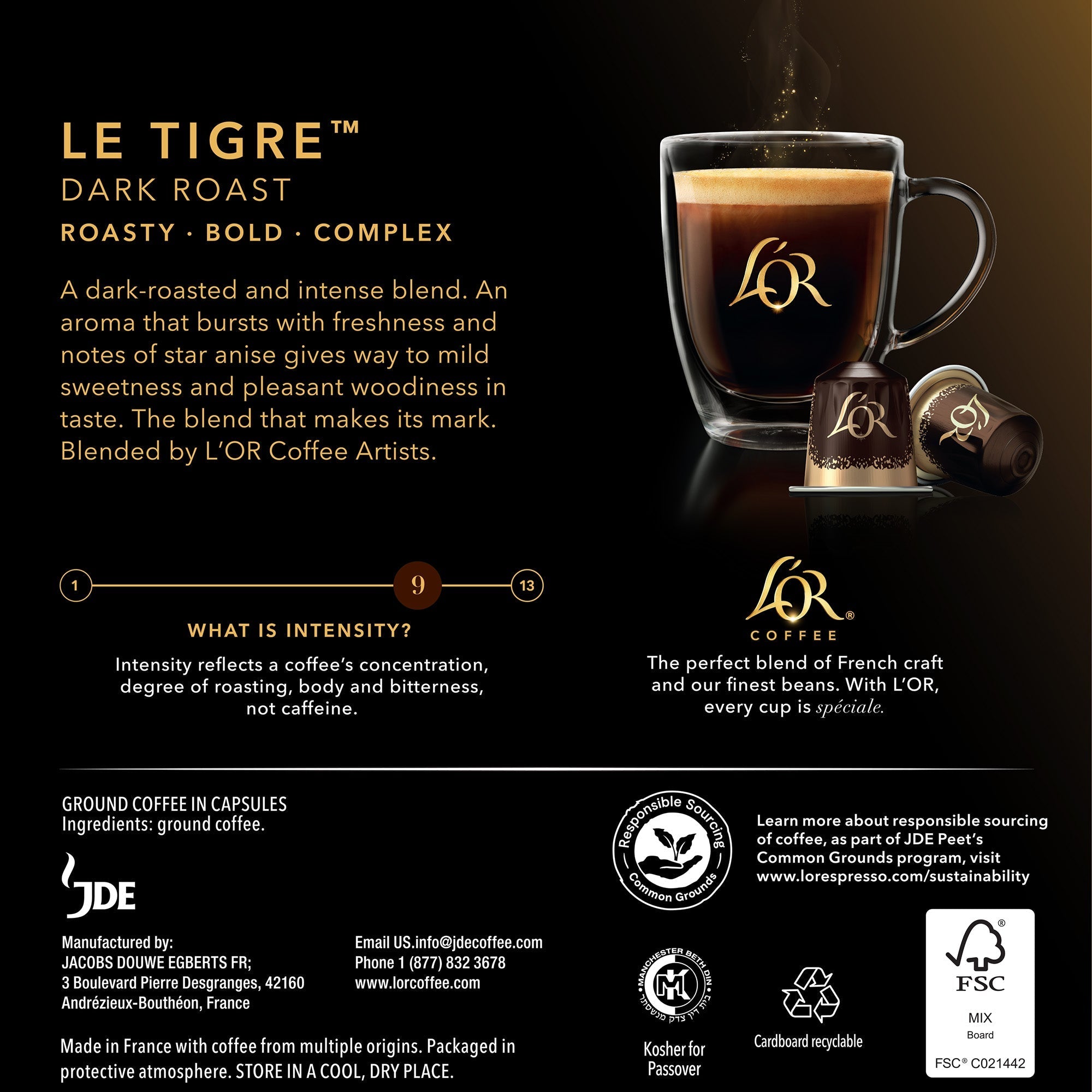 L'OR Le Tigre Coffee Capsules - Image 7