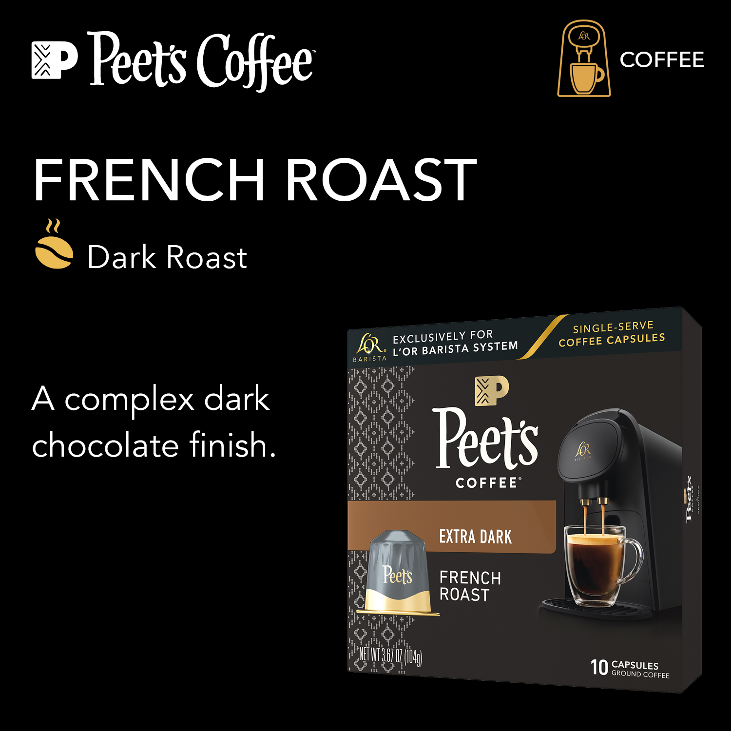 French Roast Coffee Capsules - Image 3